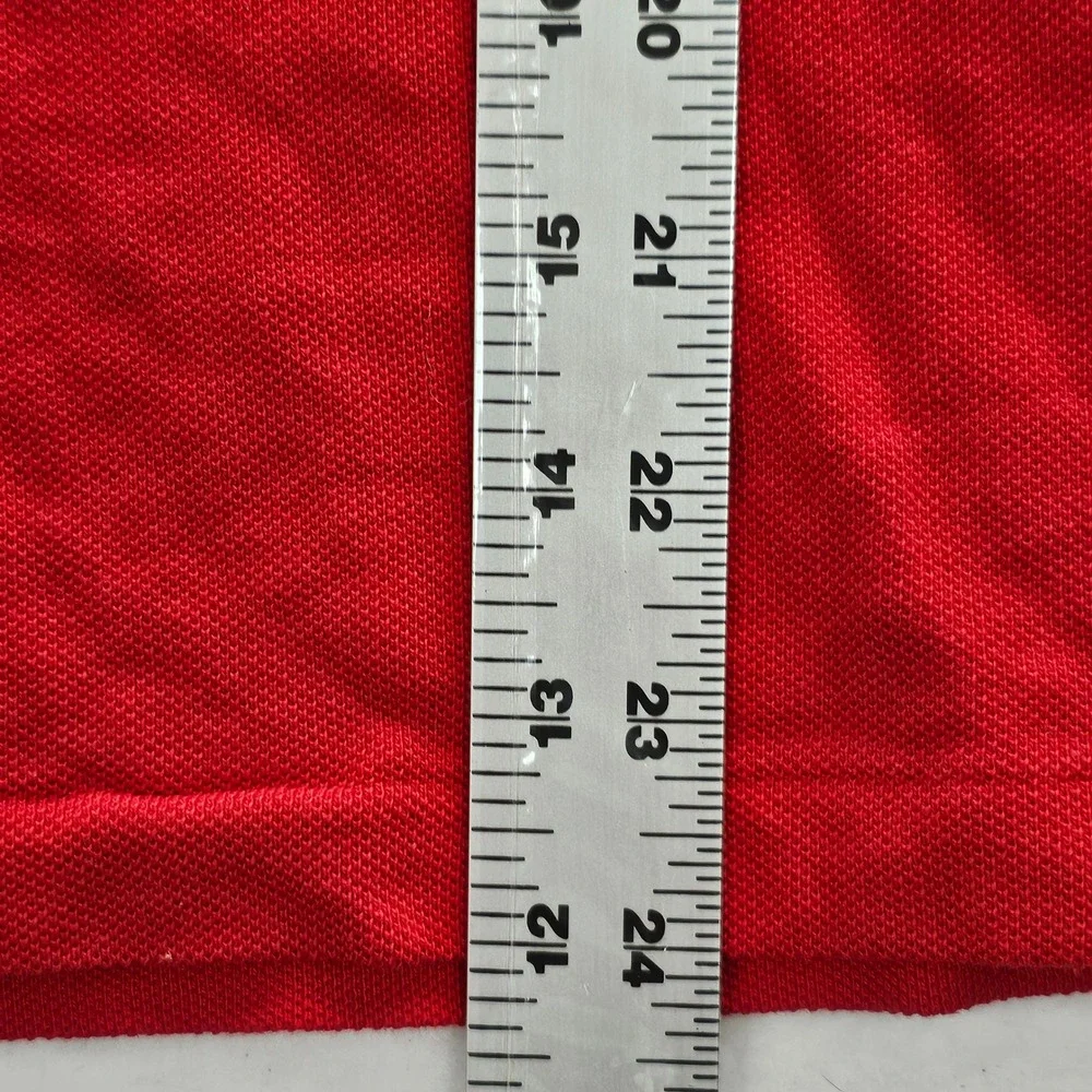 Polo Ralph Lauren Kids Red Short Sleeve Classic Fit Cotton Pique Polo Shirt XXL